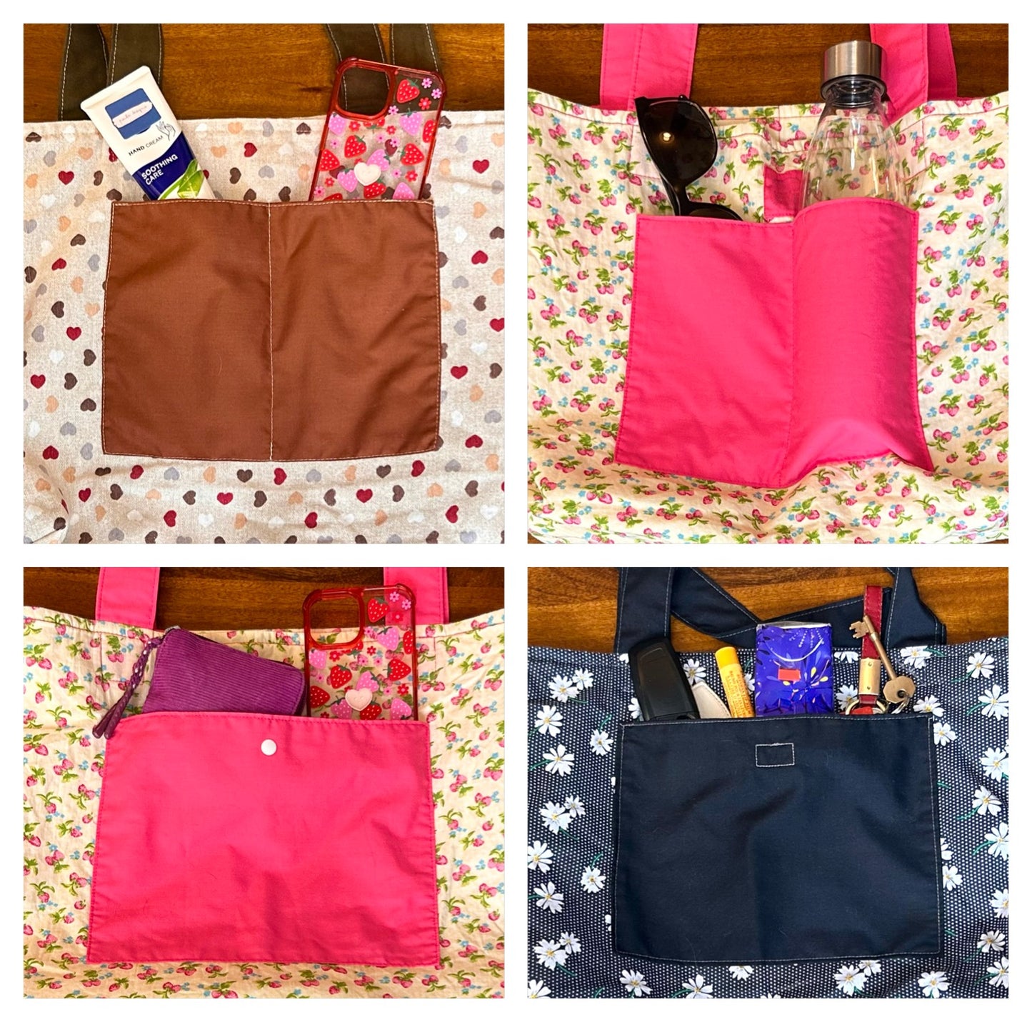 The Rusty tote bag PHYSICAL PRINTED PATTERN