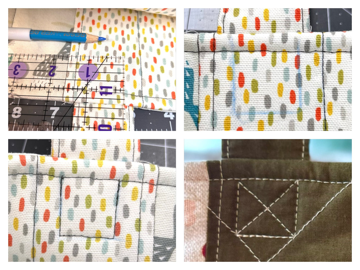 The Rusty tote bag PHYSICAL PRINTED PATTERN
