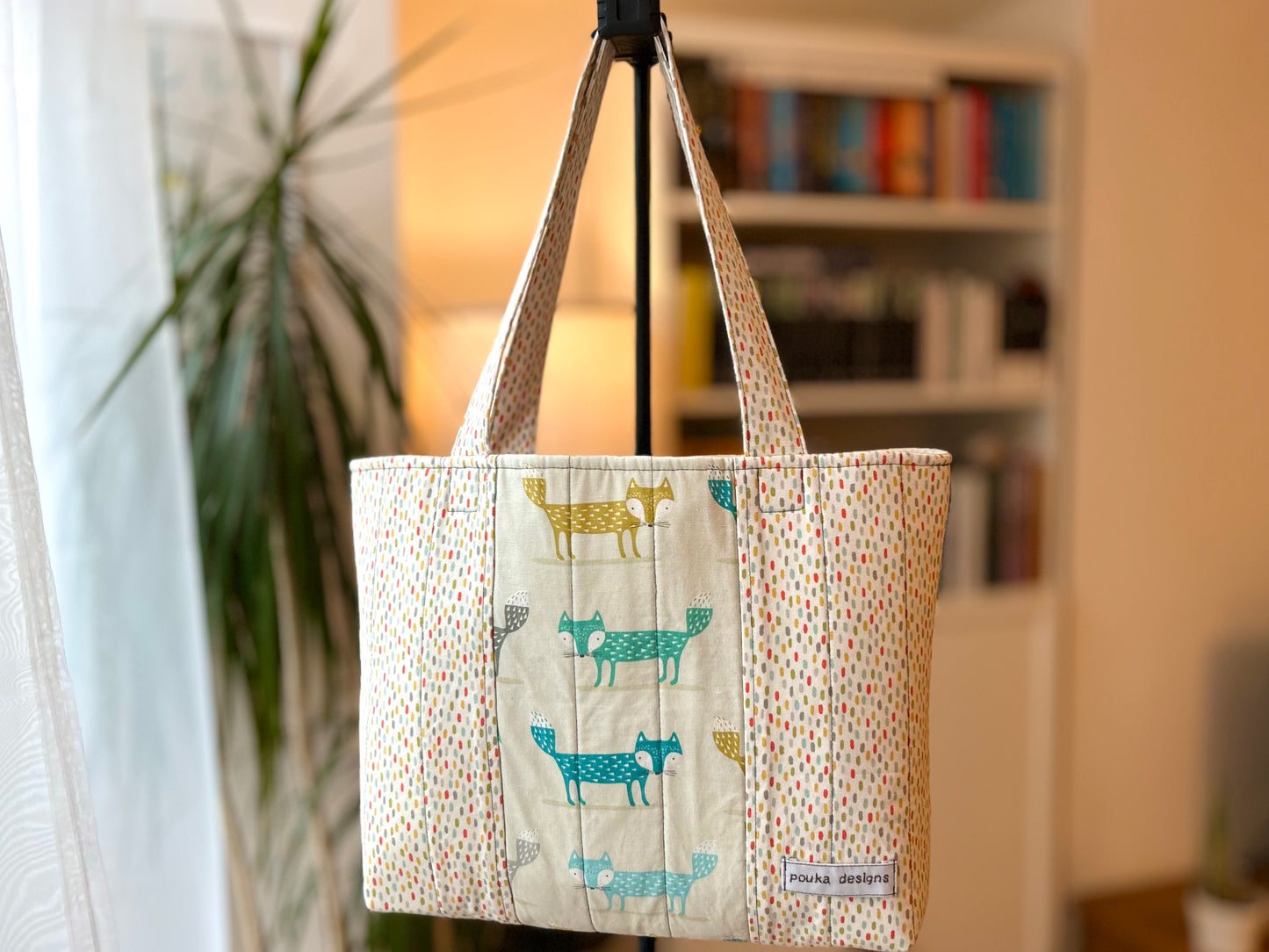 The Rusty tote bag PHYSICAL PRINTED PATTERN